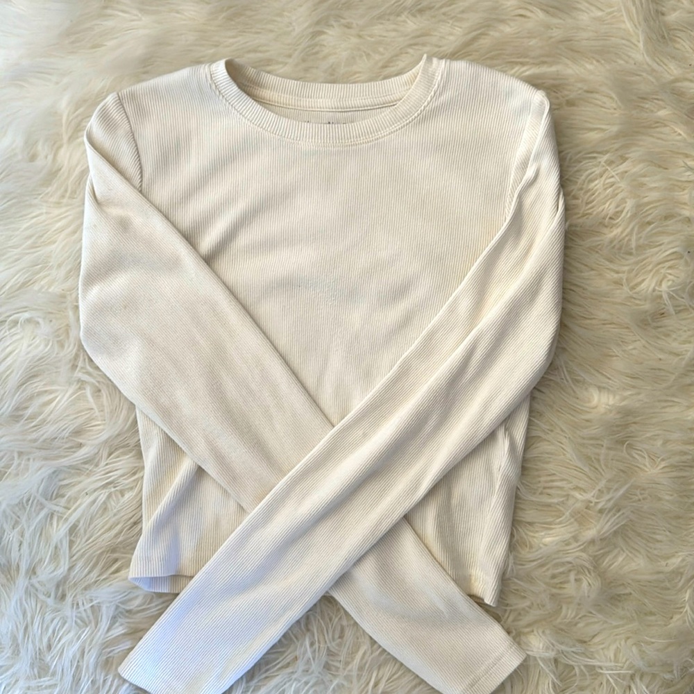 Abercrombie Ribbed Long sleeve Tee